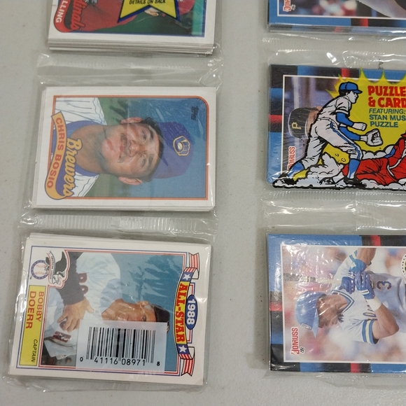 Topps 1987, 1988 & Donruss Baseball Cards Bundle 3 Packs NEW #A017 - Picture 4 of 10